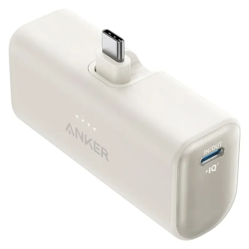پاوربانک 5000 میلی‌ آمپر انکر مدل Anker Nano Power Bank A1653